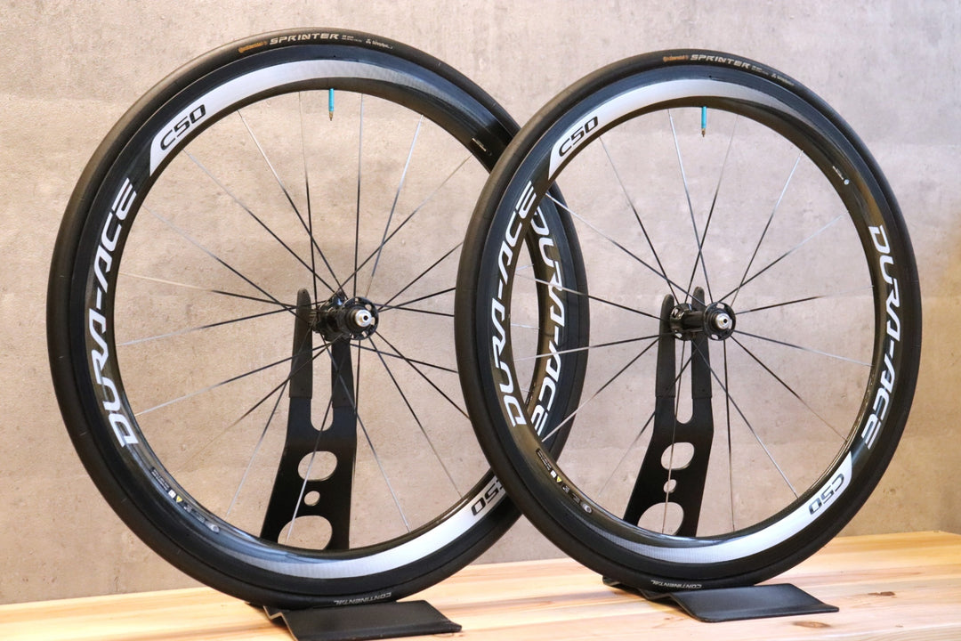 シマノ SHIMANO デュラエース DURA-ACE WH-9000-C50-TU カーボン チューブラー ホイールセット シマノ11/12S 【さいたま浦和店】