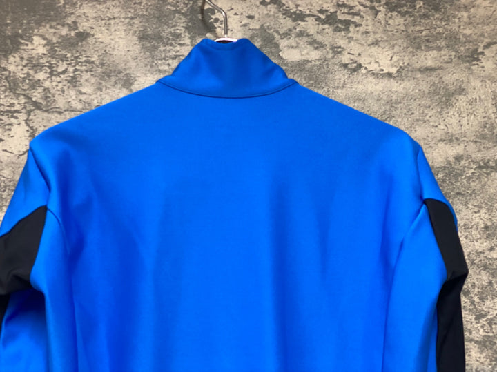 KO899 カステリ CASTELLI 長袖 サイクルジャージ 青 S GORE WINDSTOPPER