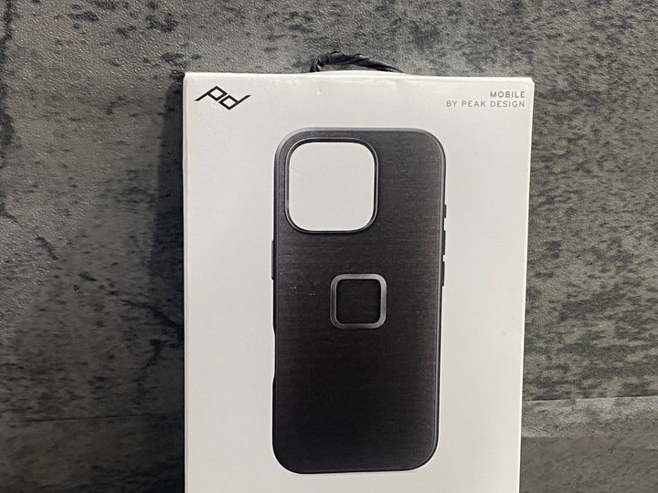 KE768 ピークデザイン PEAK DESIGN EVERYDAY LOOP CASE スマートフォンケース iPhon 16 Pro ブラック