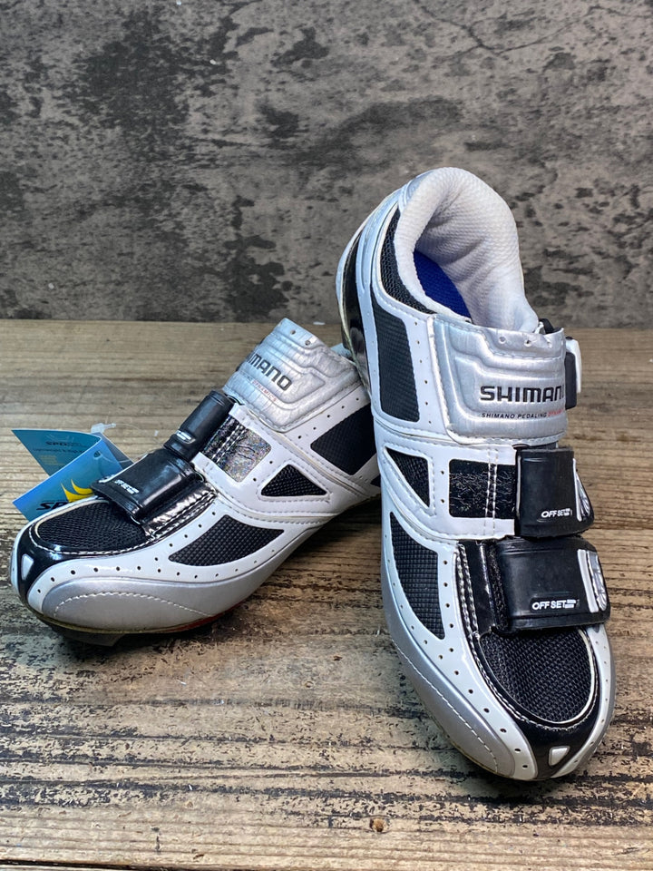 JR499 シマノ SHIMANO SH-R132L ビンディングシューズ 黒 EU36