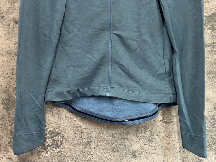 KM405 ラファ Rapha CLASSIC LONG SLEEVE JERSEY Ⅱ 長袖 サイクルジャージ 水色 S