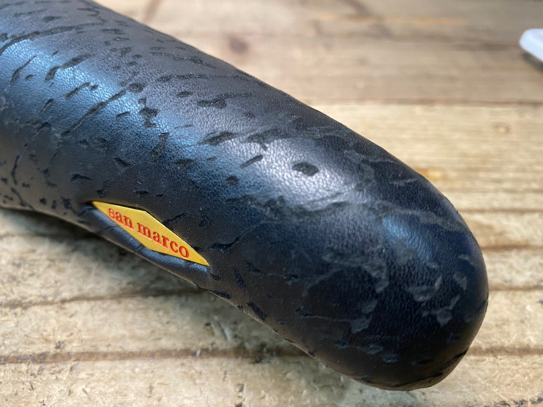 JN647 セラサンマルコ SELLE SANMARCO ロールス ROLLS サドル 黒 スチールレール