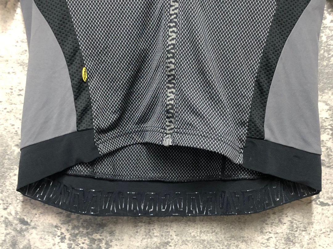 KP488 マヴィック MAVIC 半袖 サイクルジャージ 黒 O