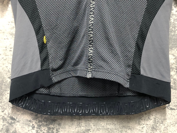 KP488 マヴィック MAVIC 半袖 サイクルジャージ 黒 O