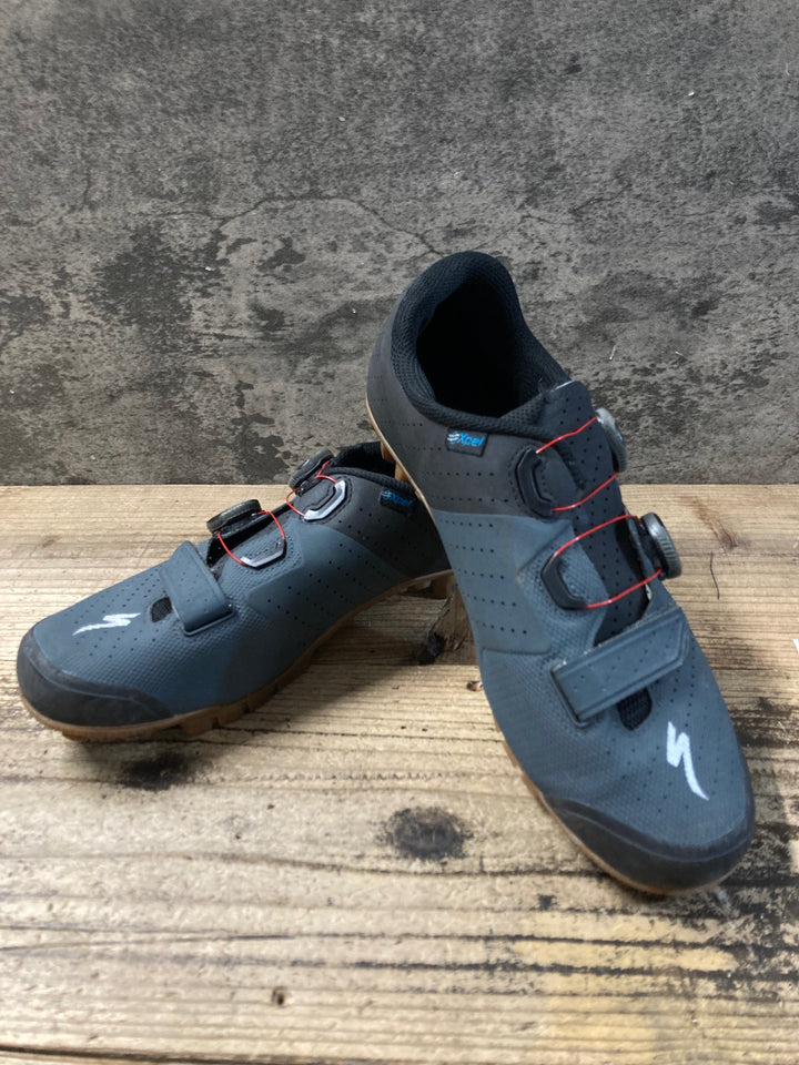 KF055 スペシャライズド SPECIALIZED レーコン Recon 3.0 ビンディングシューズ 2穴 黒 EU42 ※インソール欠品