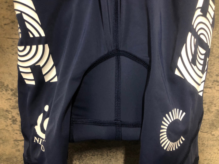 JE207 ラファ Rapha EF WOMEN'S PRO TEAM BIB SHORTS ビブショーツ ネイビー ピンク レディース XXS