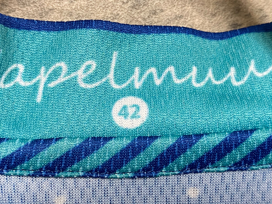 JO876 カペルミュール KAPELMUUR 半袖 サイクルジャージ ネイビー ドット 42 レディース