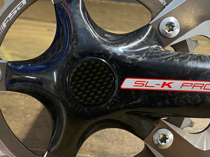 KE258 FSA SL-K PRO クランクセット 50/34T 165mm 10S