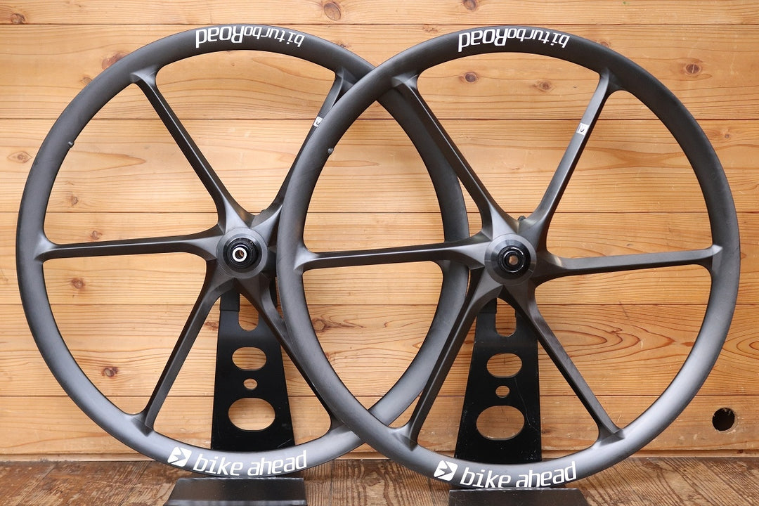 バイクアヘッド BIKE AHEAD ビターボロード BITURBO ROAD カーボン チューブレスレディ ホイールセット シマノ 12S/11S バトンホイール 【芦屋店】