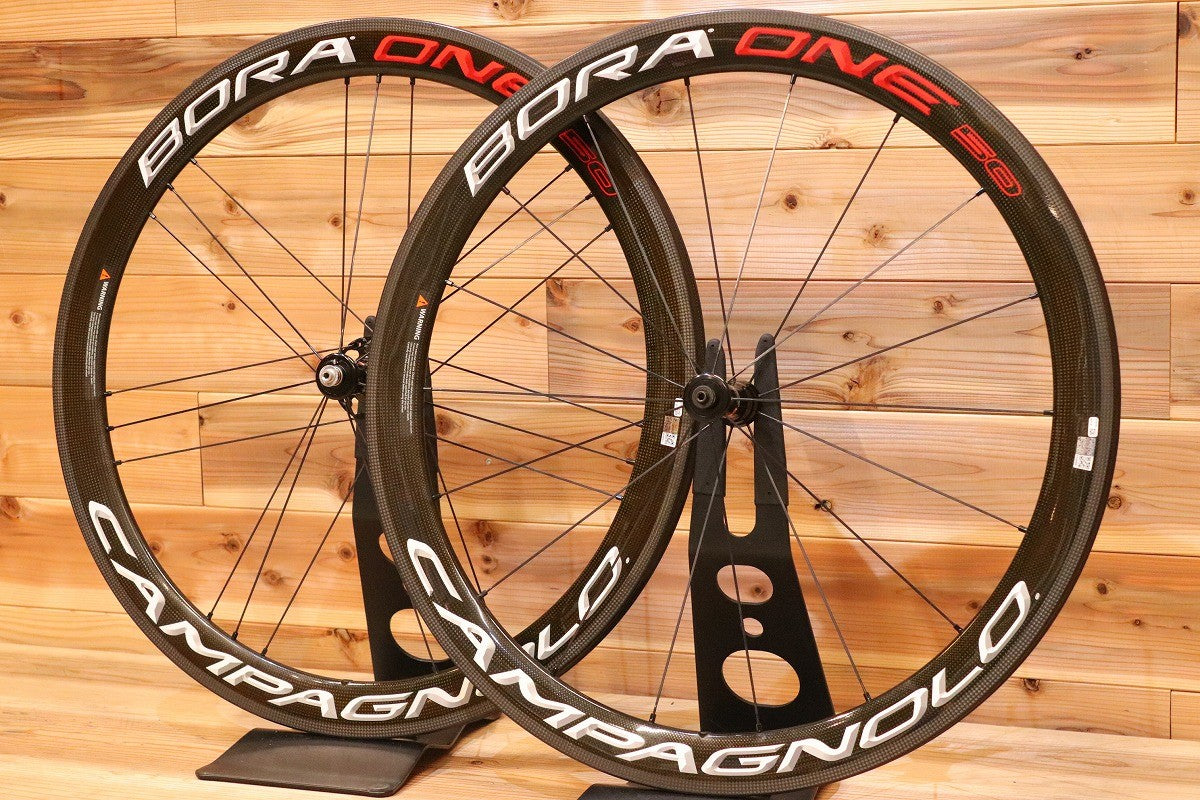 カンパニョーロ CAMPAGNOLO ボーラ BORA ONE 50 RIM シマノ 11S/12S カーボン チューブラー ホイールセット 【広島店】