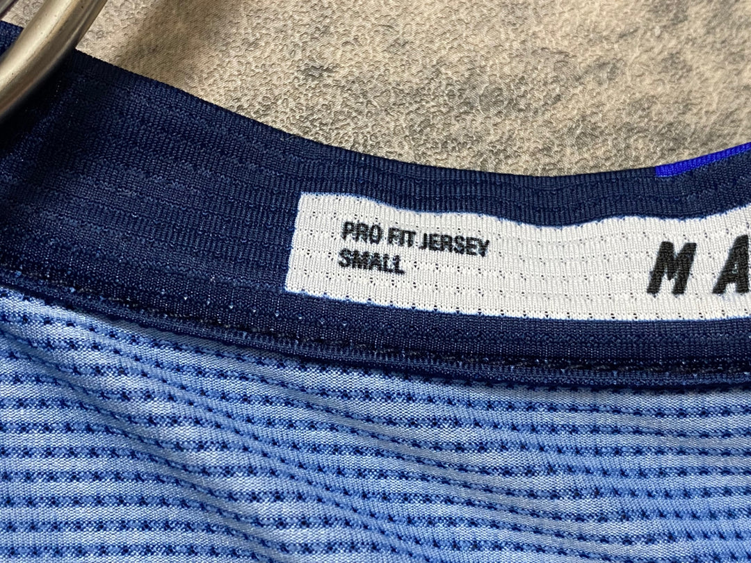 JN265 マープ MAAP PRO FIT JERSEY 半袖 サイクルジャージ 紺 S