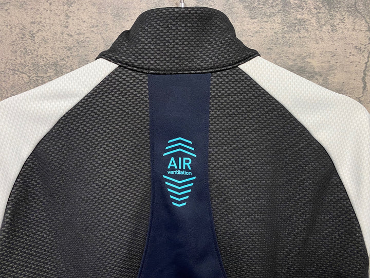 JI622 パールイズミ PEARL iZUMi 長袖 サイクルジャケット 黒 白 L 裏起毛
