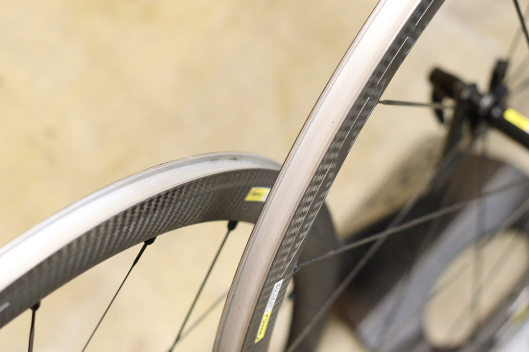 マヴィック MAVIC コスミック カーボン COSMIC CARBONE 40 ELITE アルミ カーボン クリンチャー ホイールセット カンパ12/11S 【立川店】