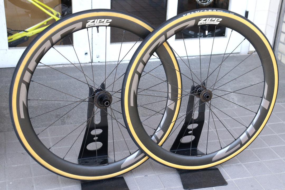 ジップ ZIPP ファイアクレスト ディスク 303 FIRECREST DISC カーボン チューブレスレディ ホイールセット シマノ11/12S 【横浜店】
