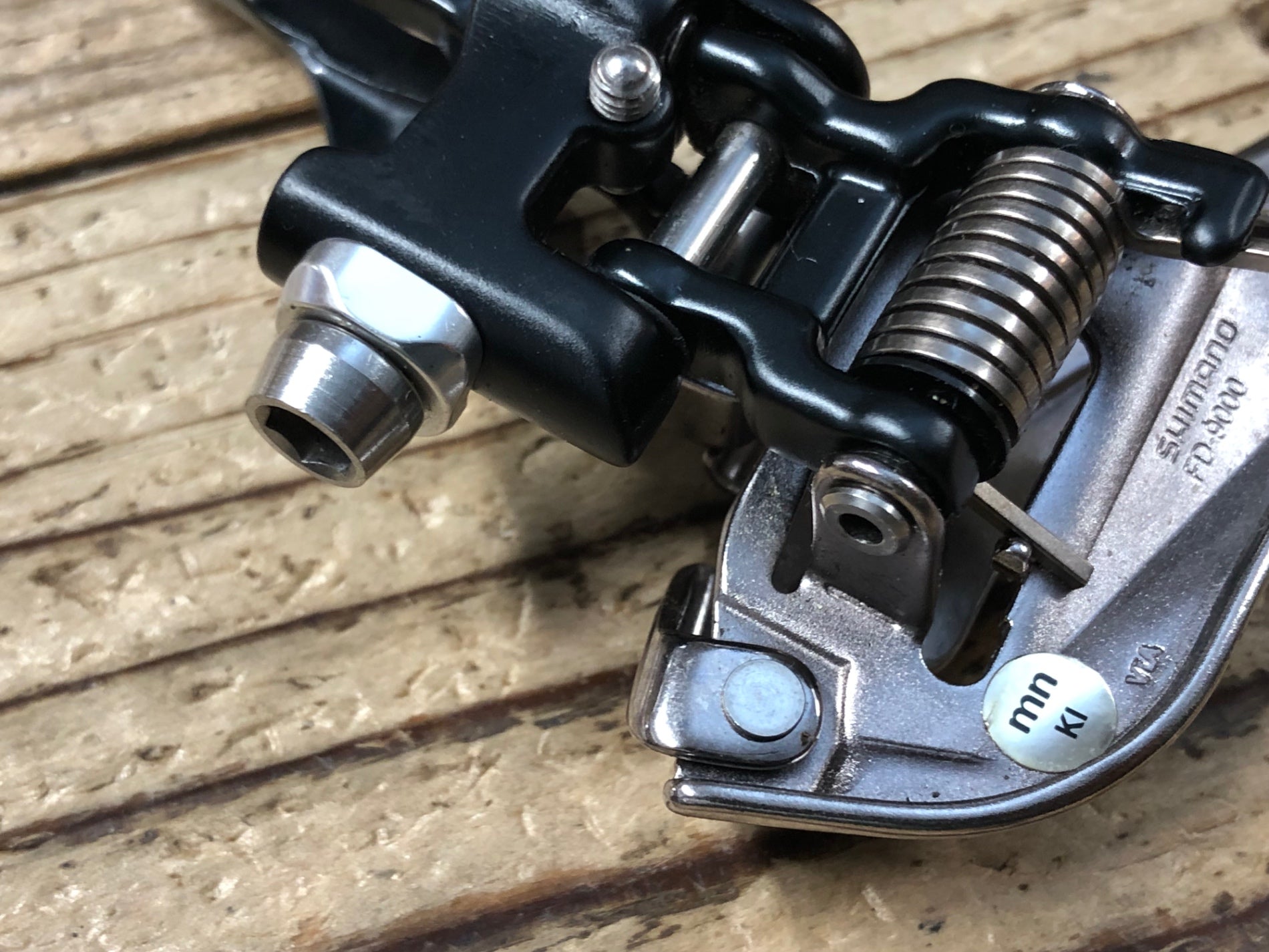 JR255 シマノ SHIMANO デュラエース DURA-ACE FD-9000 直付 フロント
