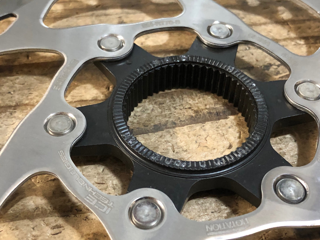 KH181 シマノ SHIMANO SM-RT70 ディスクブレーキローター Φ160 2枚セット 実測1.75
