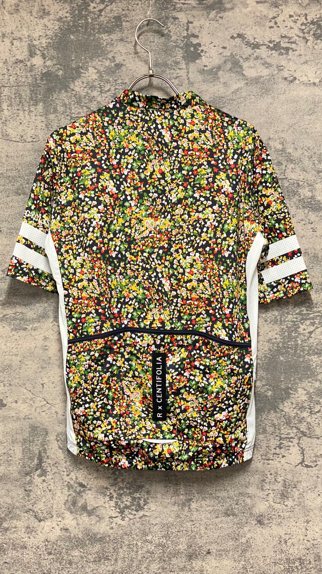 KD068 カフェドシクリステ CAFE DU CYCLISTE FLORIANE 半袖 サイクルジャージ 子花柄 L