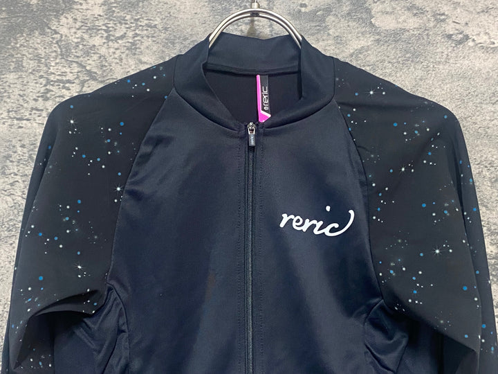 JV992 レリック reric Women's Elara Summer LS Jersey 長袖サイクルジャージ M 黒 レディース