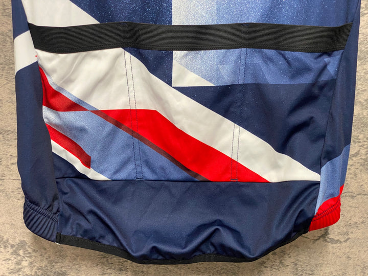 KG333 アディダス adidas 半袖 サイクルジャージ 白 赤 紺 S GREAT BRITAIN