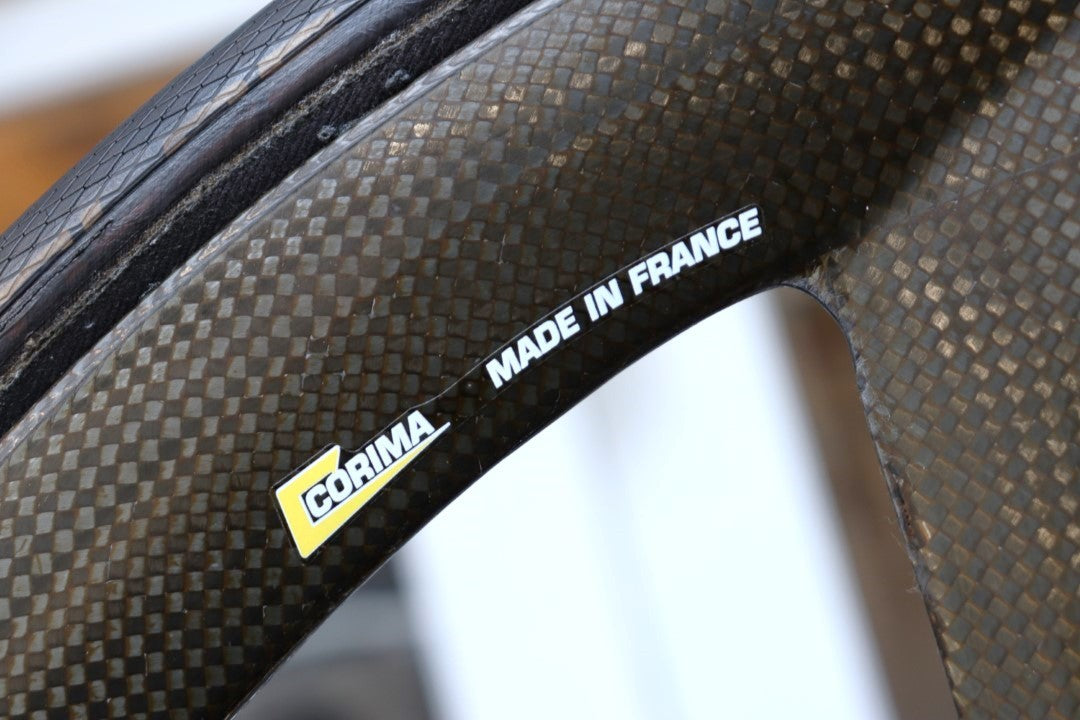 コリマ CORIMA 3SPOKE CERAMIC カーボン チューブラー バトンホイール ホイールセット シマノ11S/12S ナローリム 22mm 【横浜店】