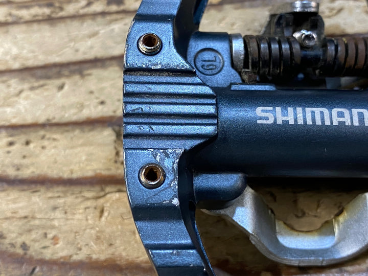 JQ399 シマノ SHIMANO PD-EH500 ビンディングペダル SPD 片面フラット ※錆