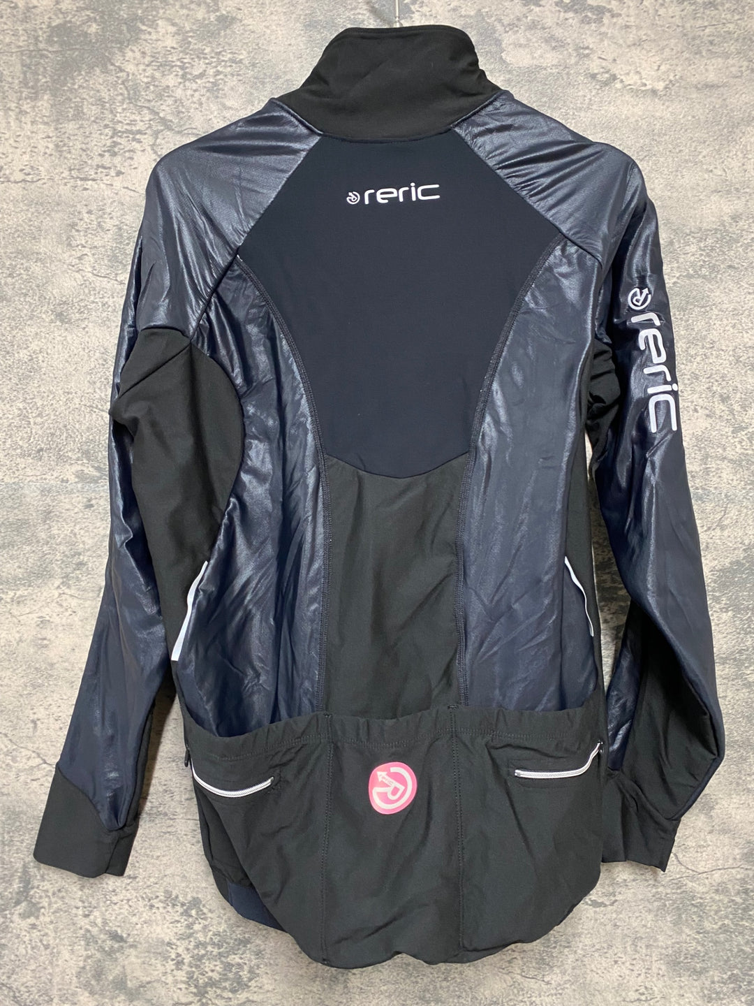 KD838 レリック reric 長袖 サイクルジャケット 黒 M 裏起毛
