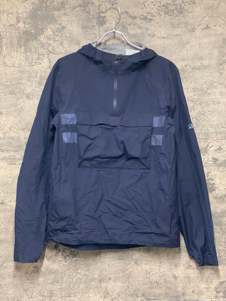 KQ687 ラファ Rapha EXPLORE HOODED GORE-TEX PULLOVER 長袖 ジャケット 濃紺 S