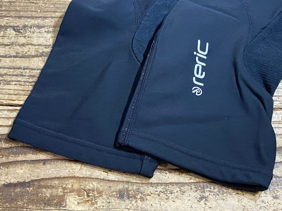 KE010 レリック RERIC ニーウォーマー 黒 M 裏起毛