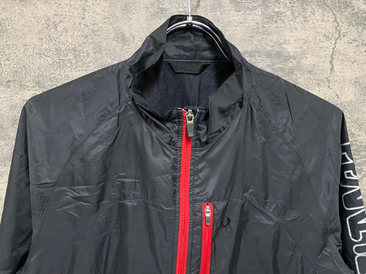 KK921 パールイズミ PEARL iZUMi 長袖 ウインドブレイカー ジャケット 黒 M