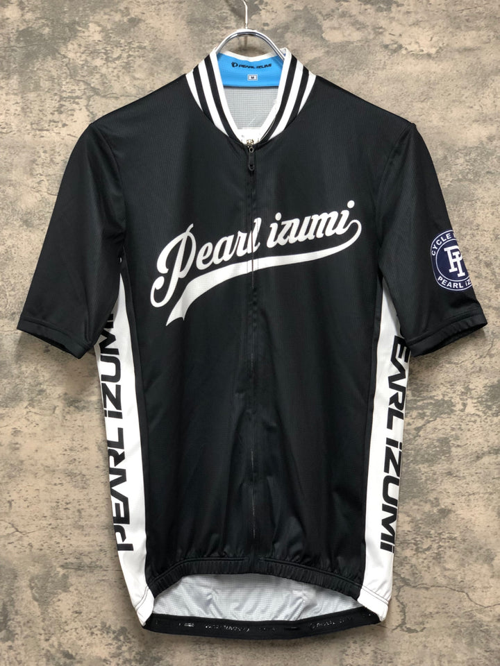 JJ879 パールイズミ PEARL iZUMi 半袖 サイクルジャージ 黒 M