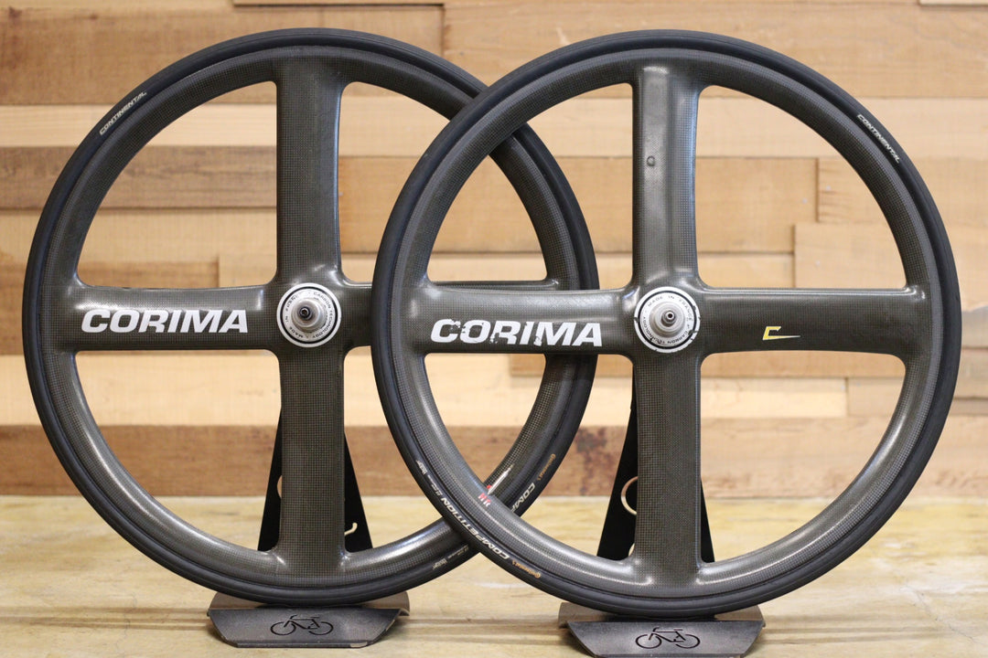 コリマ CORIMA 4SPOKE HR カーボン チューブラー バトン ホイールセット シマノ12/11S 【立川店】