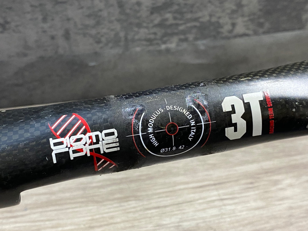 JX160 3T biomo rphe カーボンドロップハンドル Φ31.8 ブラケットC-C380mm