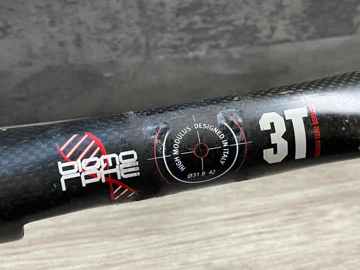 JX160 3T biomo rphe カーボンドロップハンドル Φ31.8 ブラケットC-C380mm