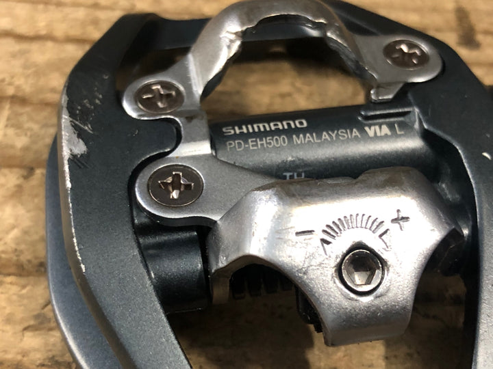 JP653 シマノ SHIMANO PD-EH500 ビンディングペダル 片面フラット SPD