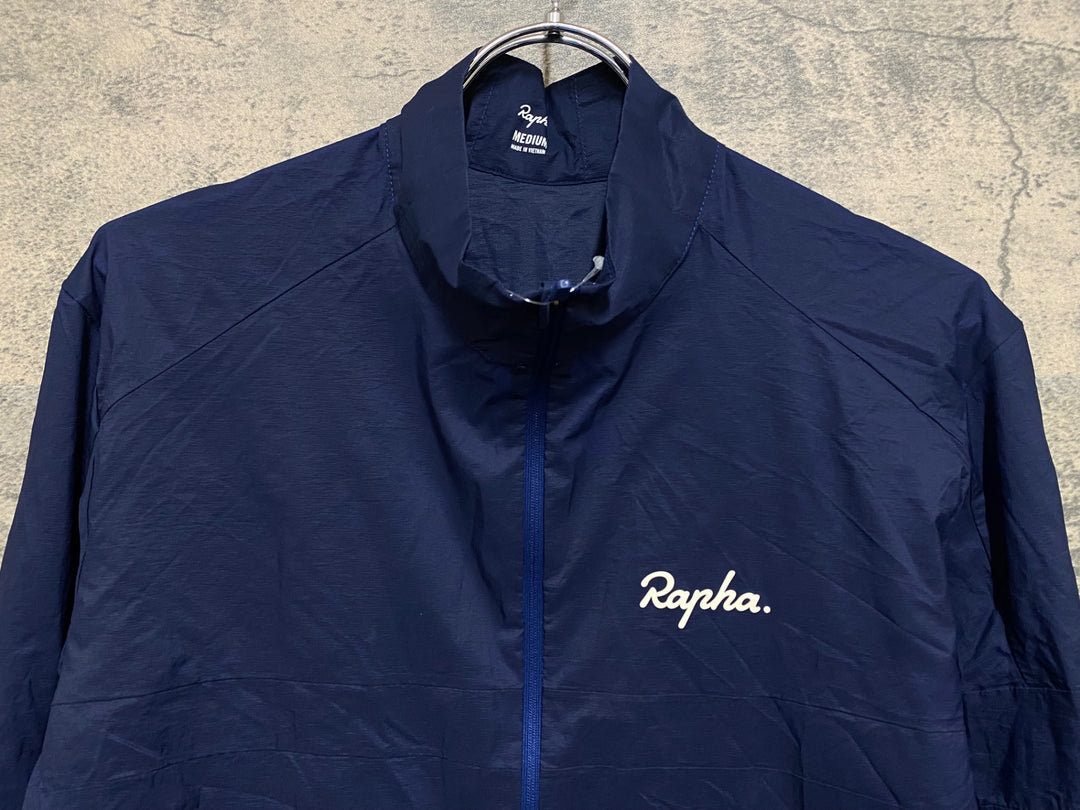 KO841 ラファ Rapha EXPLORE LIGHTWEIGHT JACKET 長袖 ウインドブレイカー 濃紺 M