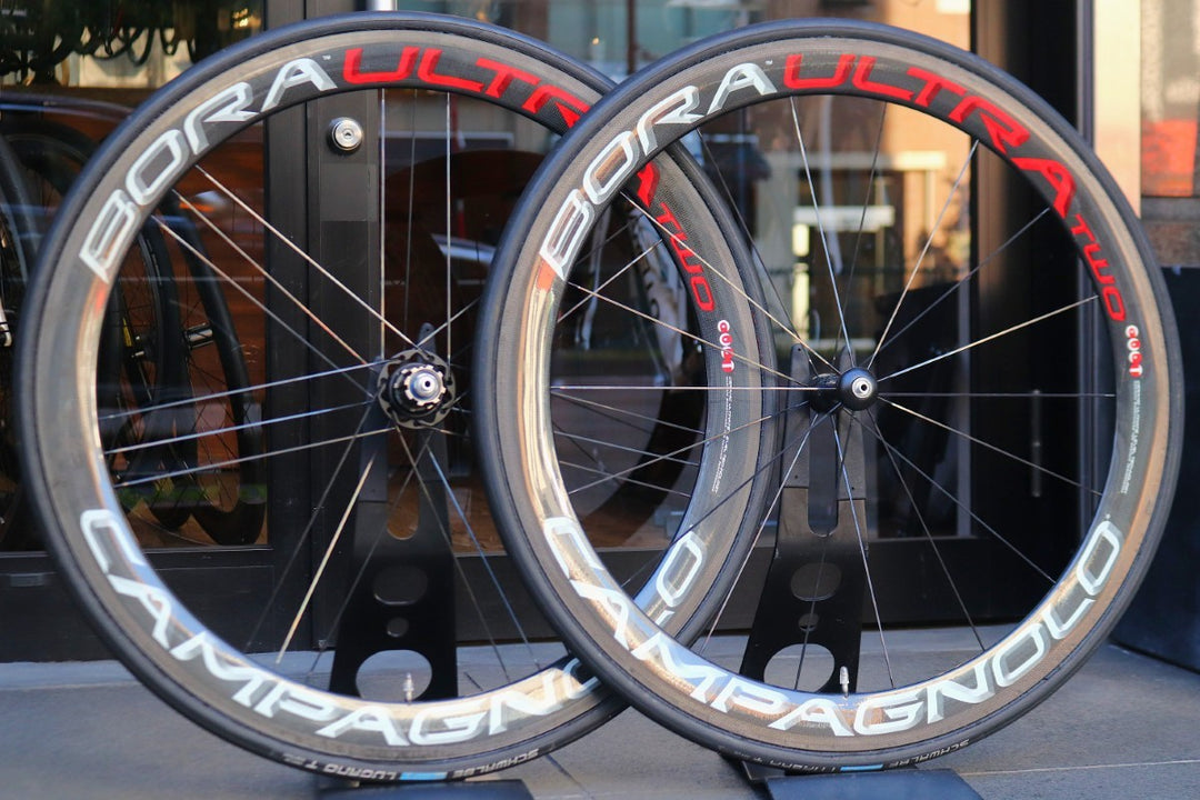 カンパニョーロ CAMPAGNOLO ボーラウルトラツー BORA ULTRA TWO カーボン チューブラー ホイールセット カンパ12S/11S 【南麻布店】