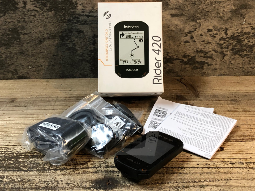 JR405 ブライトン bryton Rider 420 T サイクルコンピューター