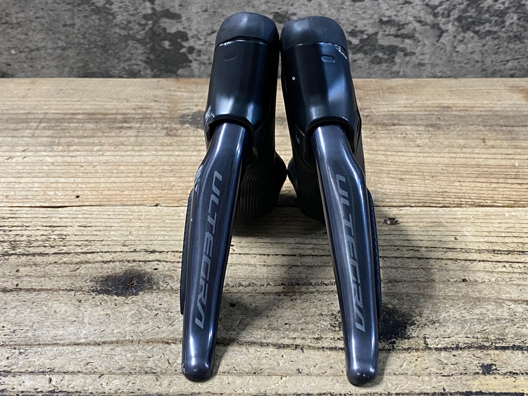 JS721 シマノ SHIMANO アルテグラ ULTEGRA ST-R8170 STIレバー 左右セット 2x12S 油圧 Di2 動作確認済