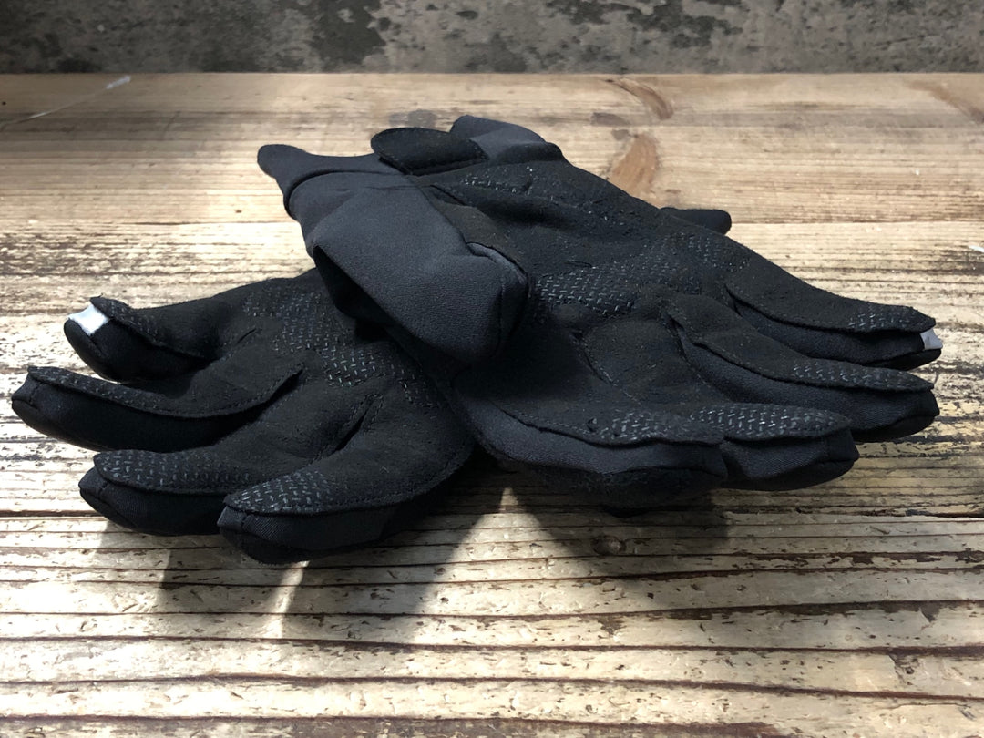 KC824 アソス assos ULTRAZ WINTER GLOVES 長指 グローブ 黒 M 裏起毛