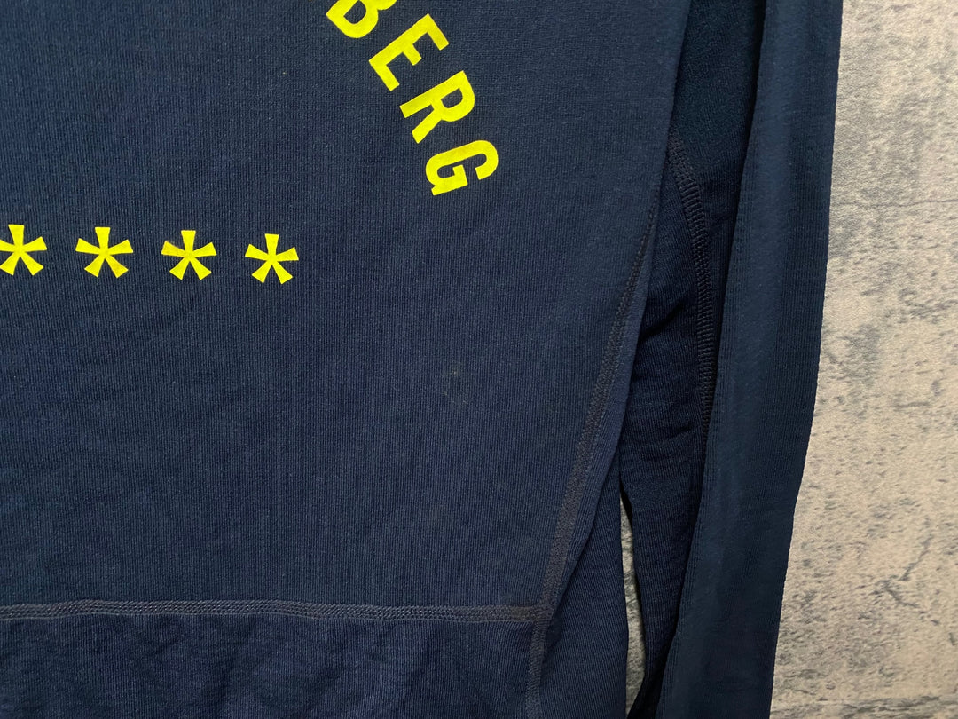 KE042 ラファ Rapha PRO TEAM THERMAL BASELAYER 長袖 ベースレイヤー 濃紺 L
