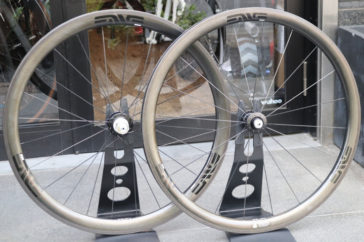 【訳アリ】 エンヴィ ENVE ゴキソ GOKISO クライマーハブ/ENVE SES3.4リム カーボン チューブレス ホイールセット シマノ12/11S 21C 【東京南麻布店】