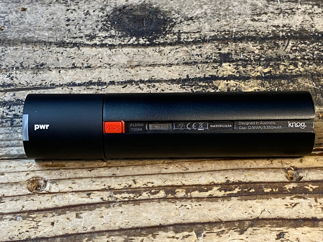 JT503 ノグ knog PWR ROAD700L フロントライト マウント,充電ケーブル 点灯確認済