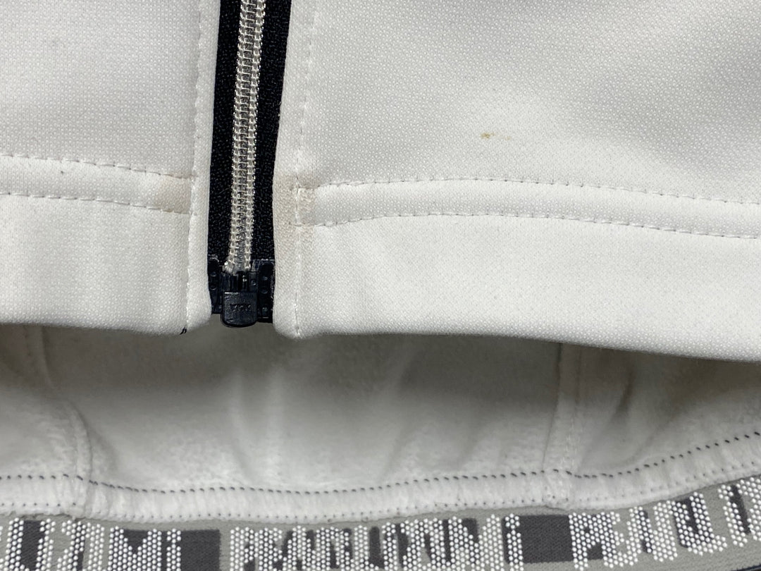 JV319 パールイズミ PEARL iZUMi 長袖サイクルジャージ 白黒 M 裏起毛 THERMODRESS NEO
