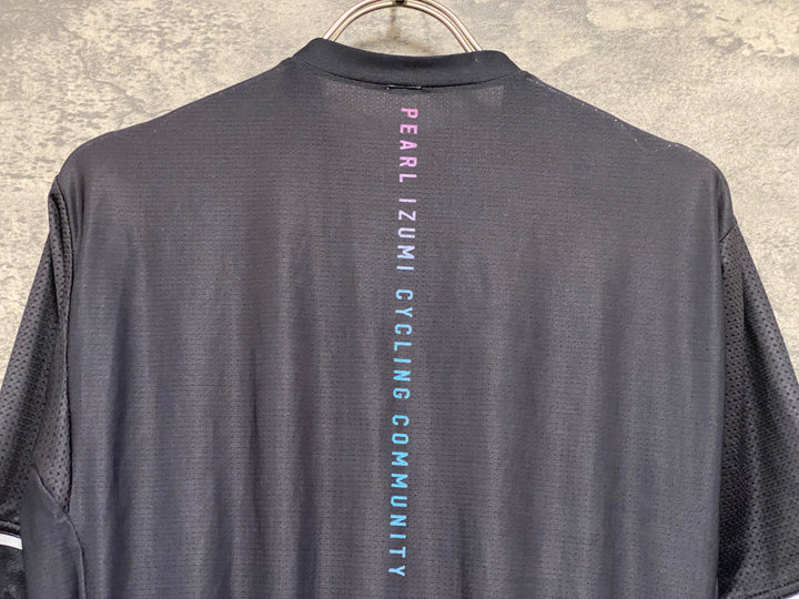 KE148 パールイズミ PEARL iZUMi PICC 半袖 サイクルジャージ 黒 ※サイズ不明、タグカット