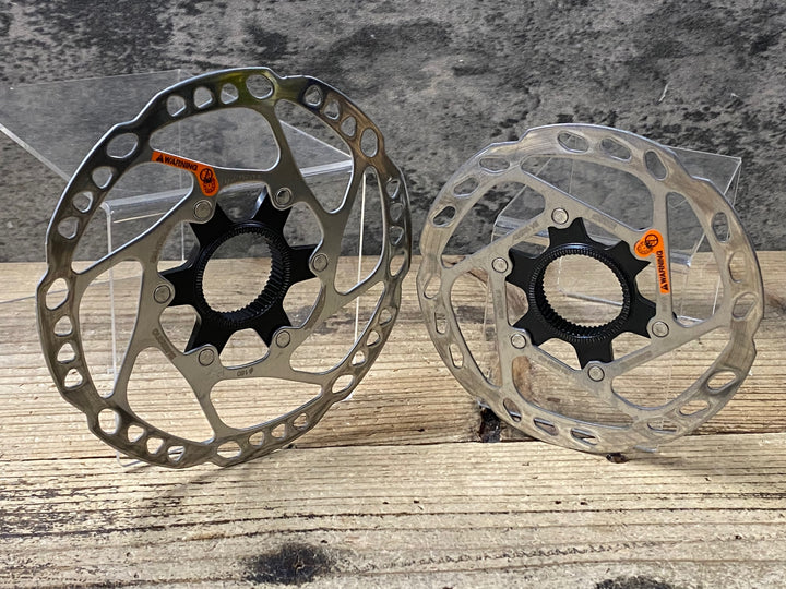 KA433 シマノ SHIMANO SM-RT64 ディスクブレーキ ローター 2枚セット Φ160/Φ140 1.7mm