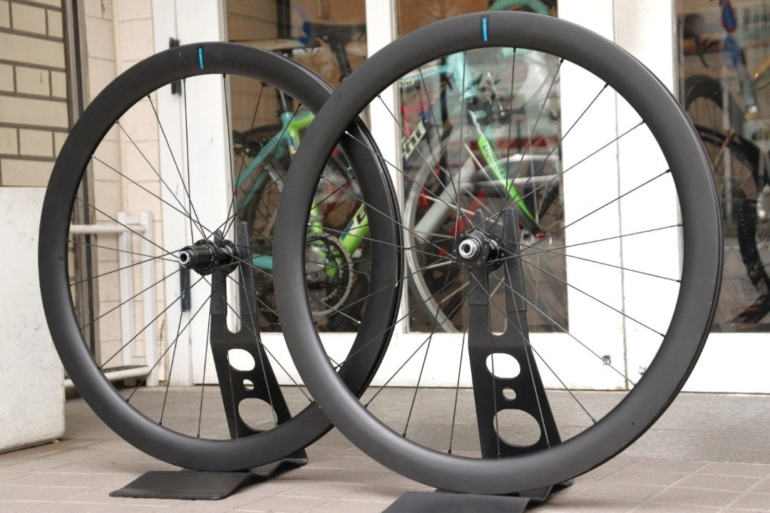 シマノ SHIMANO WH-RS710-C46-TL カーボン チューブレスレディ ホイールセット シマノ 11/12S 21C 【横浜店】