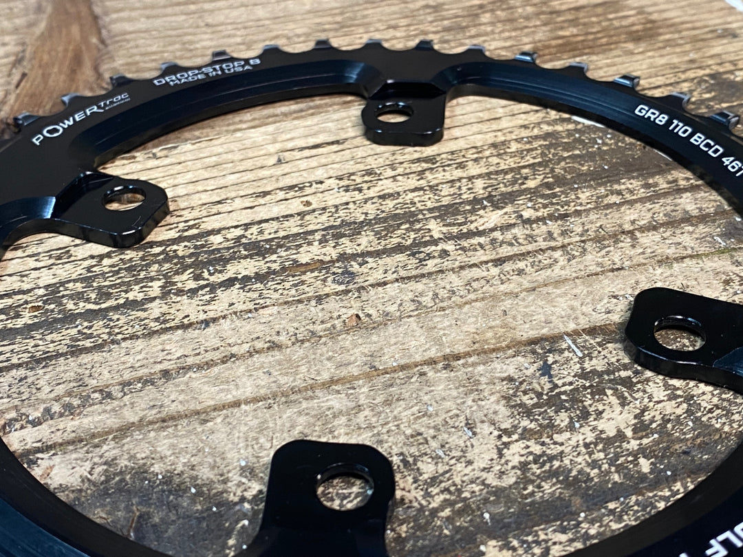 JH106 ウルフトゥース WOLFTOOTH DROP STOP B GR8 楕円チェーンリング 46T BCD110