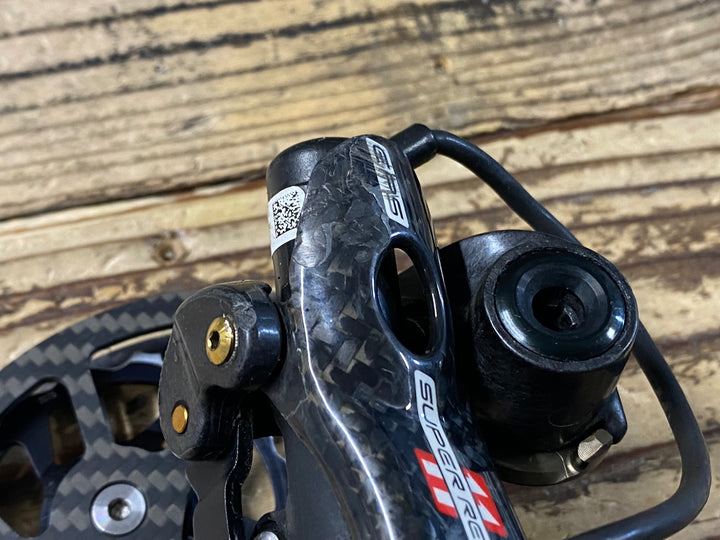JX536 カンパニョーロ CAMPAGNOLO スーパーレコード SUPER RECORD EPS 4点セット  レバー FD RD バッテリー