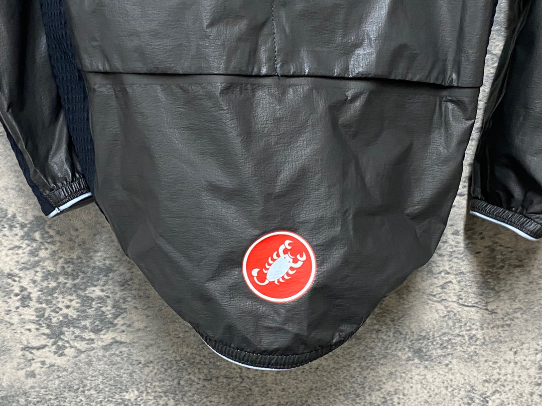 KG820 カステリ CASTELLI idro Pro 長袖 サイクルジャケット 黒 S GORE-TEX