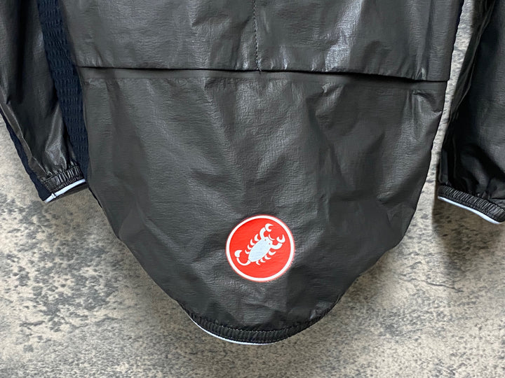 KG820 カステリ CASTELLI idro Pro 長袖 サイクルジャケット 黒 S GORE-TEX